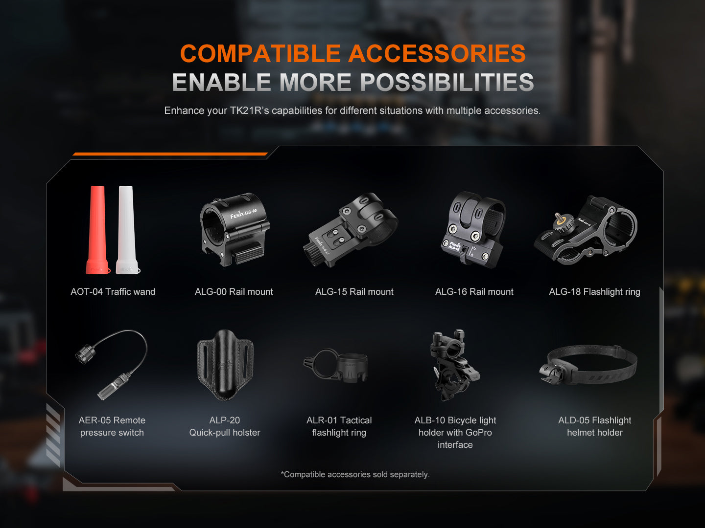 Fenix TK21R Duty Flashlight - We The Collective
