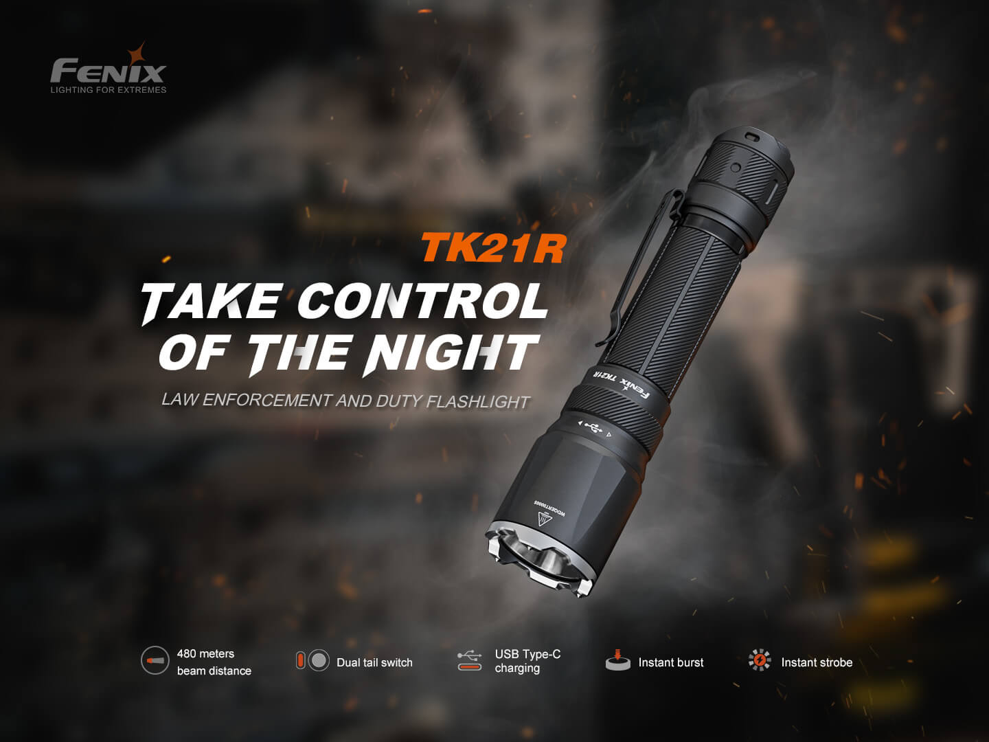 Fenix TK21R Duty Flashlight - We The Collective