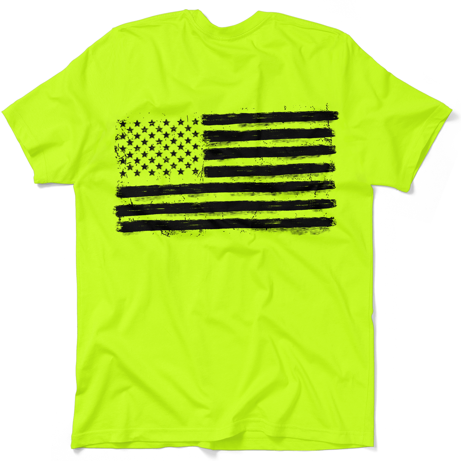 Old Glory - Safety Yellow Hi-Vis T-Shirt - OVERLANDERS Outfitter