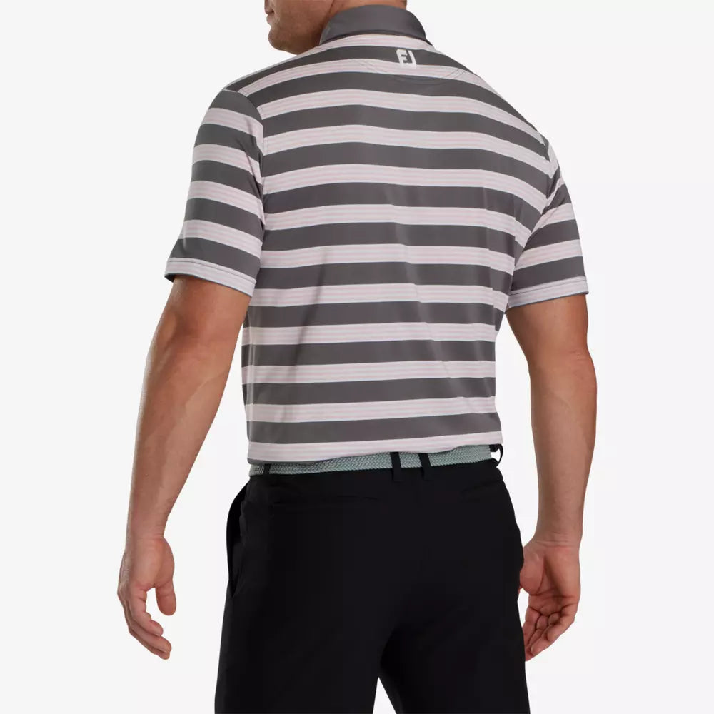 FootJoy Multi Pinstripe Lisle Polo - OVERLANDERS Outfitter