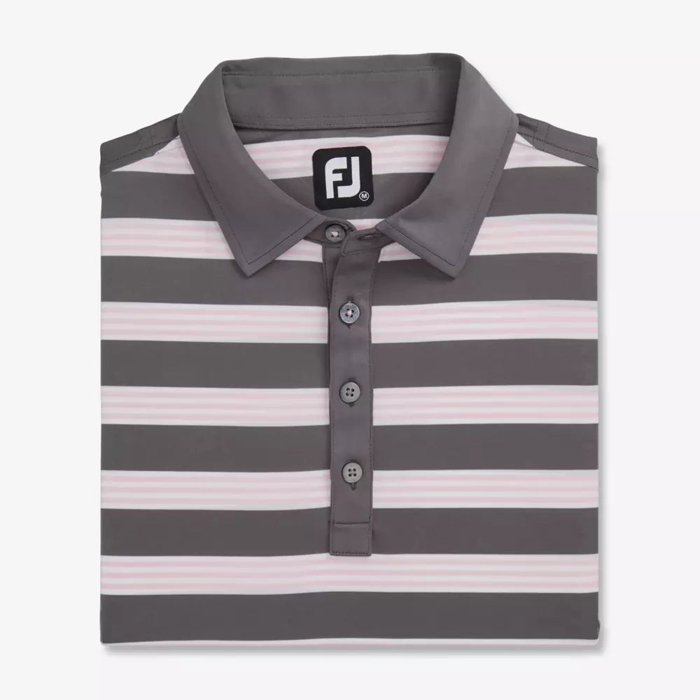 FootJoy Multi Pinstripe Lisle Polo - OVERLANDERS Outfitter