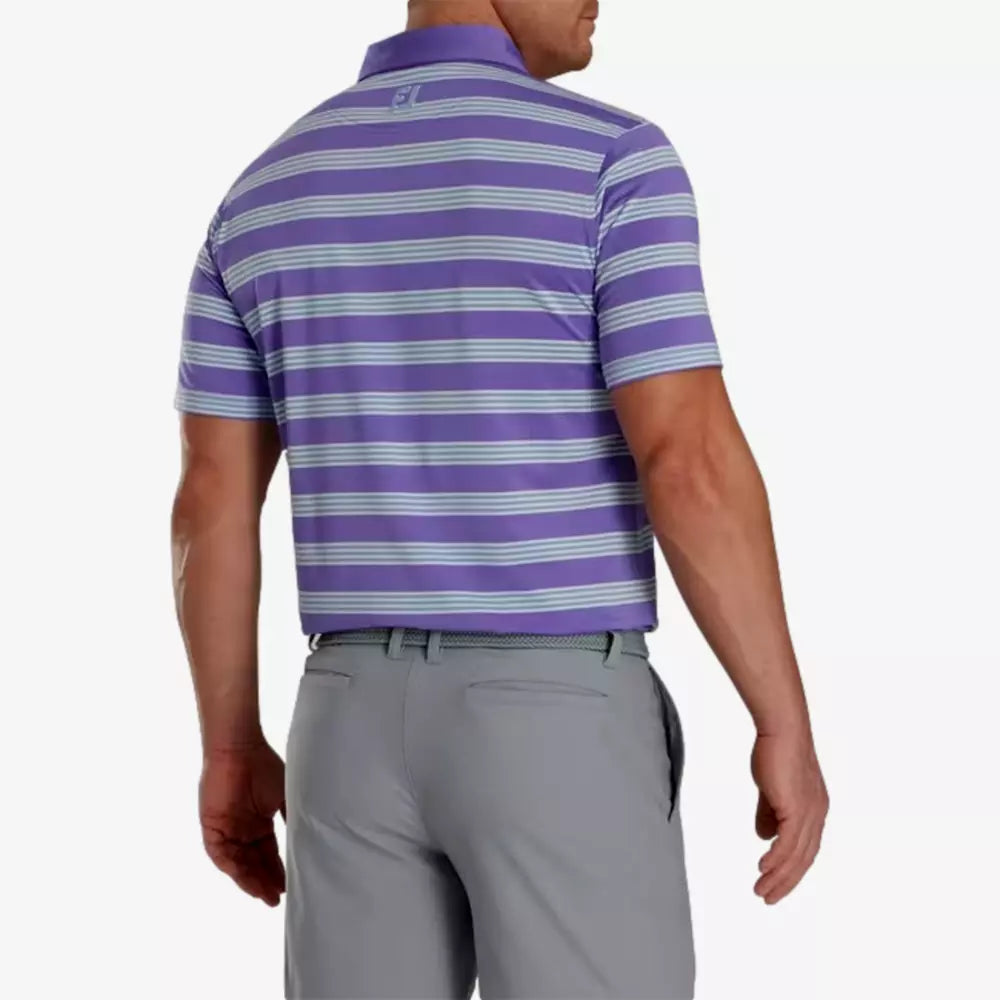 FootJoy Multi Pinstripe Lisle Polo - OVERLANDERS Outfitter