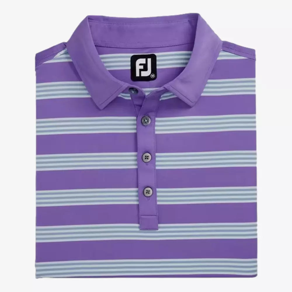 FootJoy Multi Pinstripe Lisle Polo - OVERLANDERS Outfitter