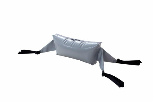 AIRE Inflatable Foot Brace designed for added support in inflatable kayaks, showcasing its adjustable straps and durable material.