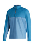 Footjoy HydroKnit Pullover in navy, lightweight golf clothing from ParWestGolf, showing front view with zipper and collar.