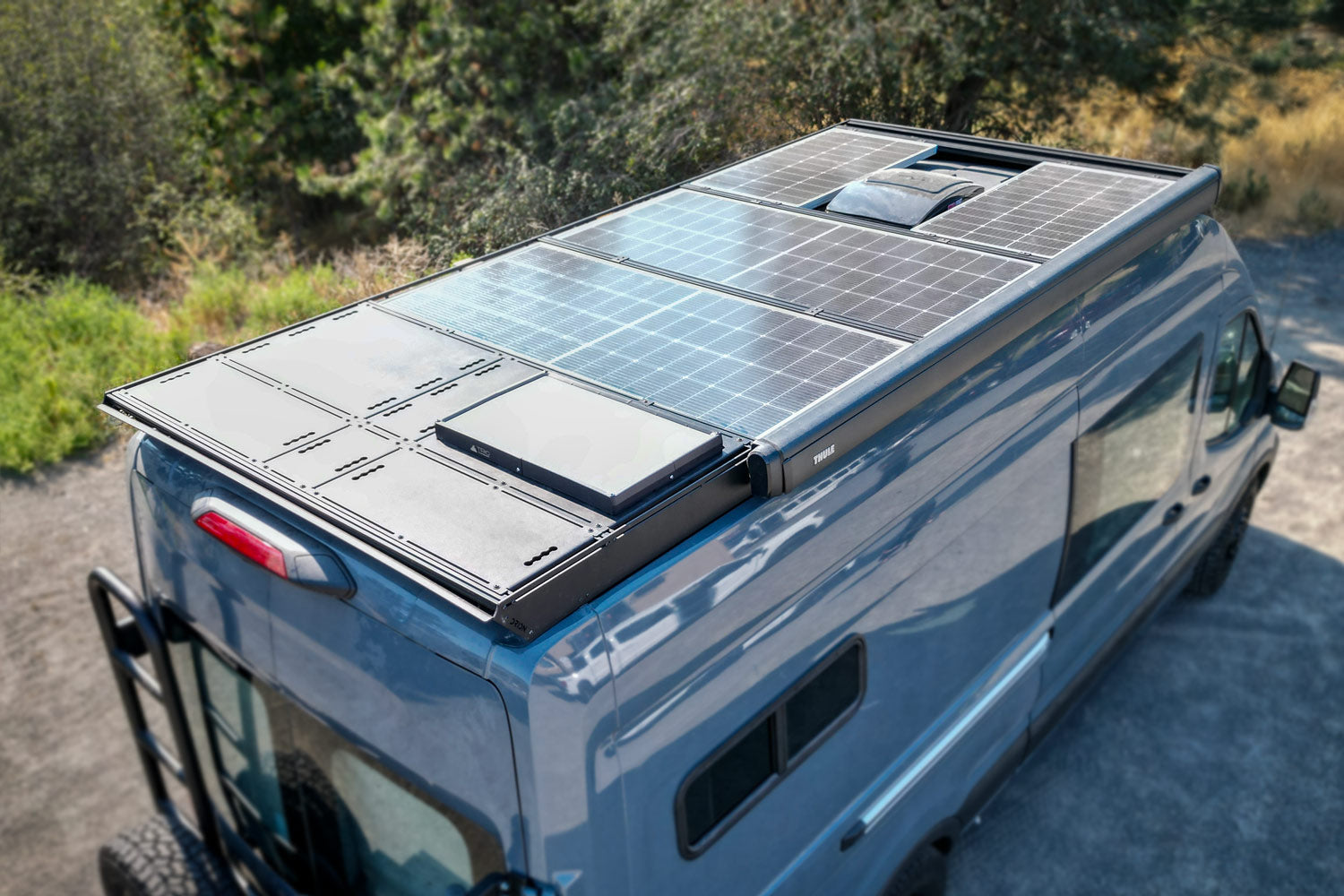 Transit Roof Deck Panels 2.0 – Flush Hardware - OVERLANDERS Outfitter