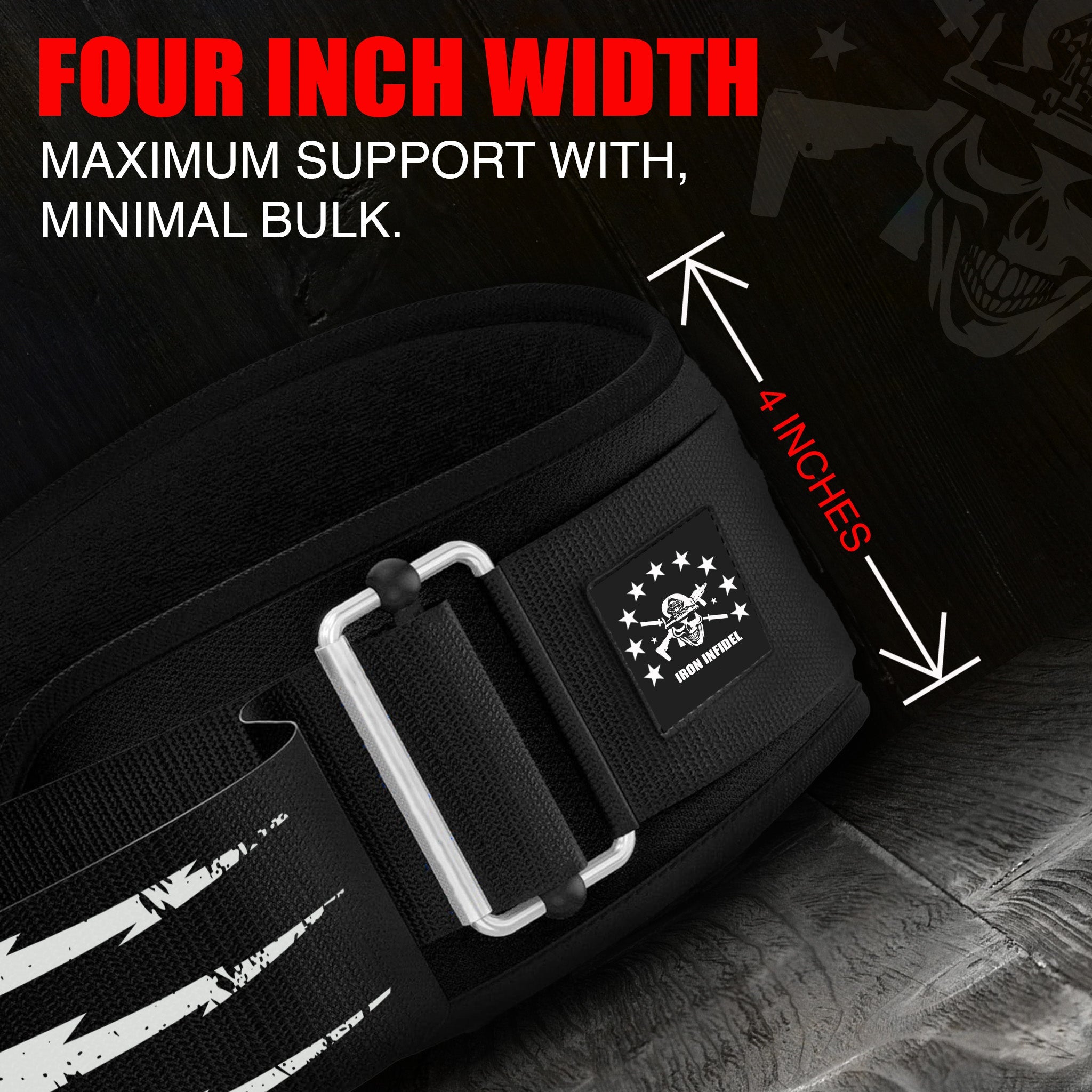 Recon Belt: EVA Lifting Belt with Self-Locking Buckle - We The Collective