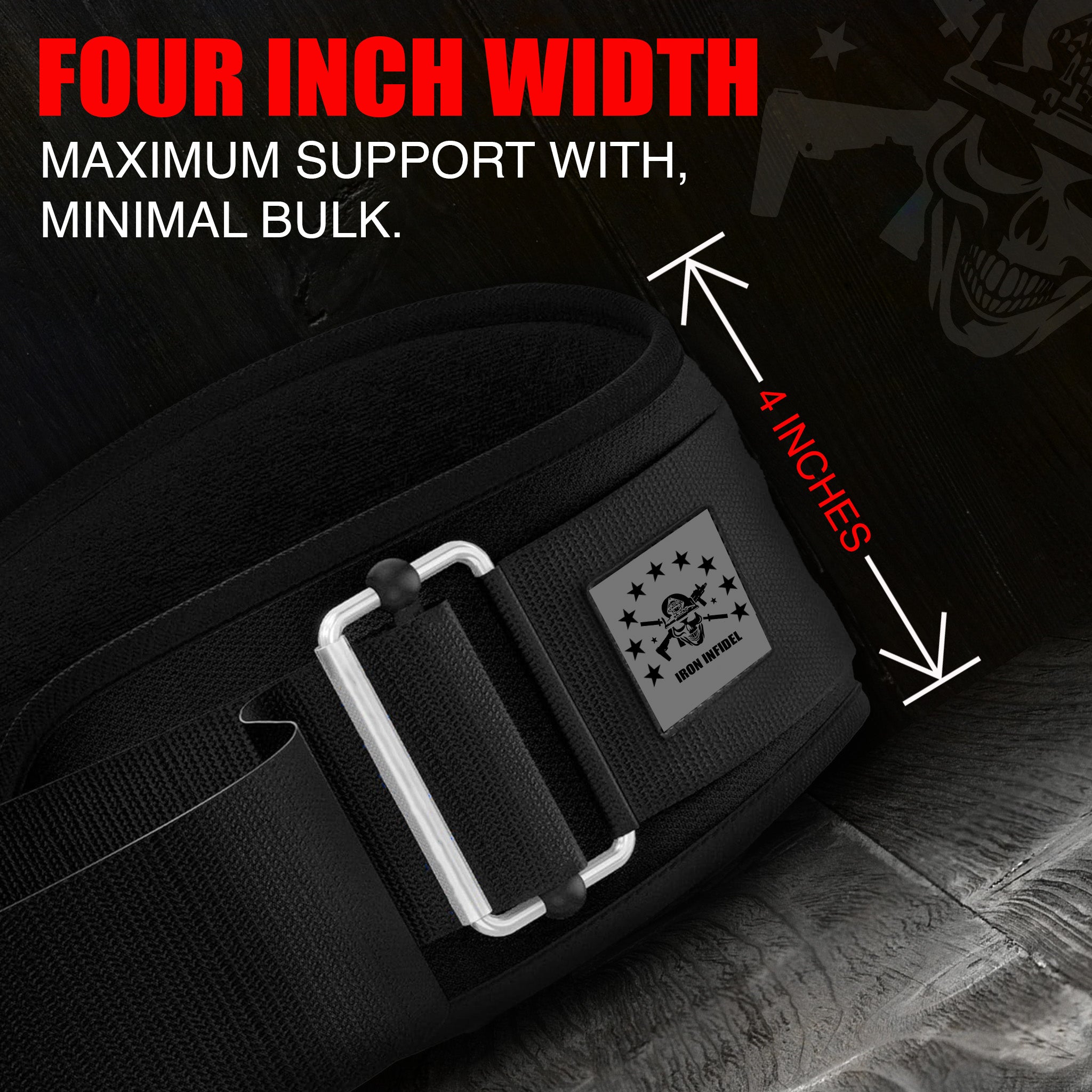 Recon Belt: EVA Lifting Belt with Self-Locking Buckle - We The Collective