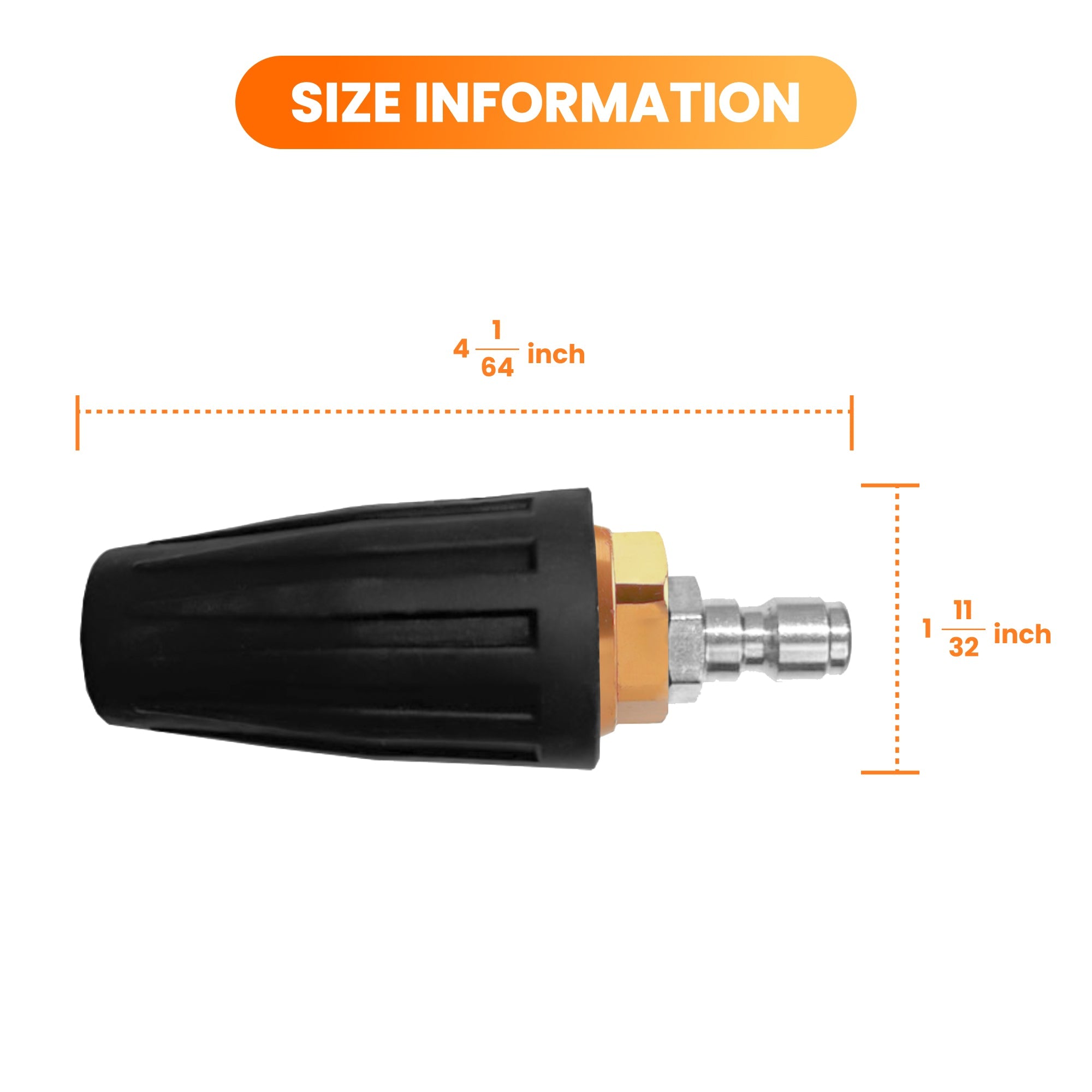 Pressure Washer Turbo Nozzle - OVERLANDERS Outfitter