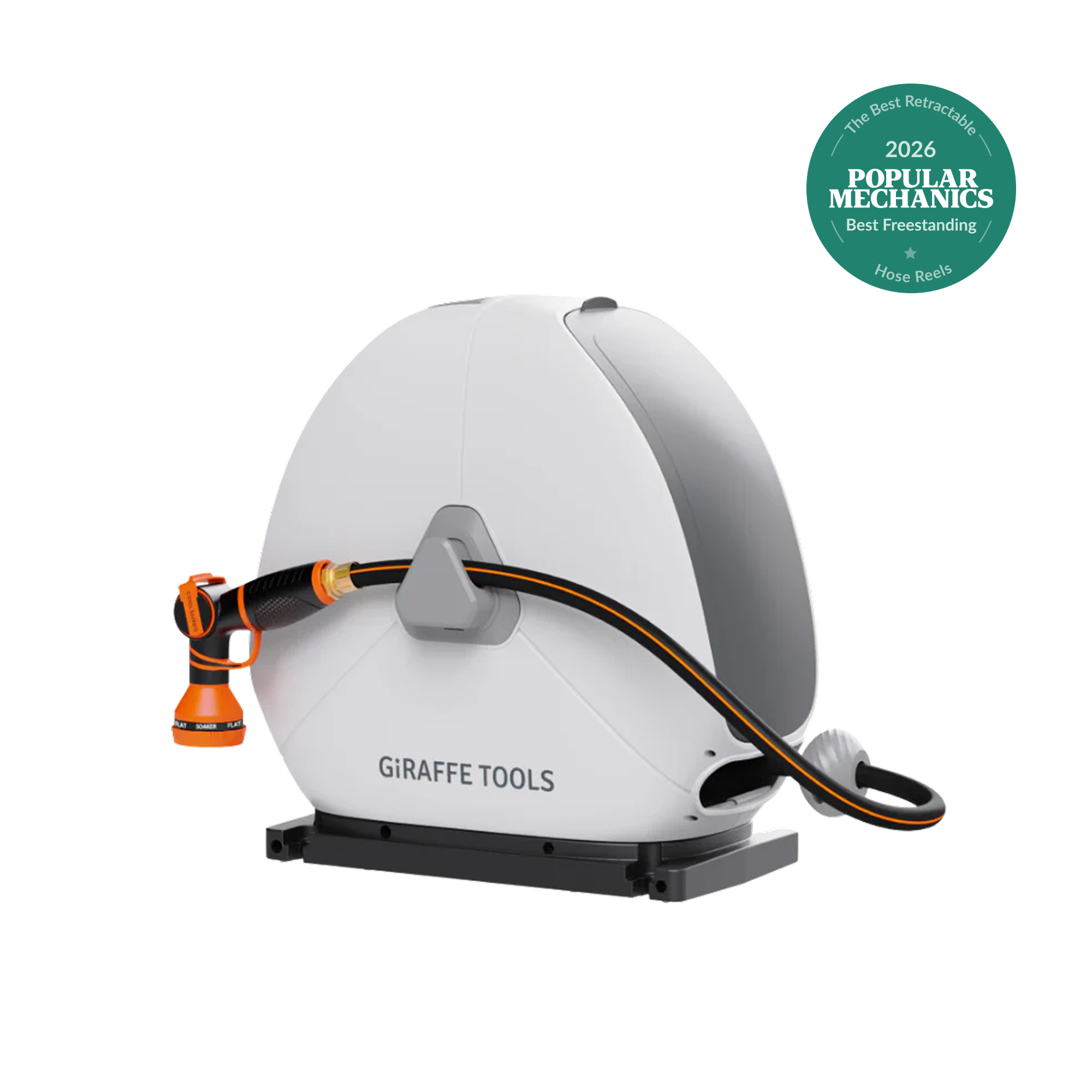 Ground-Mounted Retractable Hose Reel 82ft-130ft - OVERLANDERS Outfitter