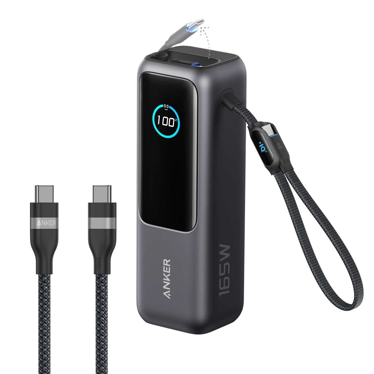 Anker Laptop Power Bank (25K, 165W, Built-In and Retractable Cables) - OVERLANDERS Outfitter