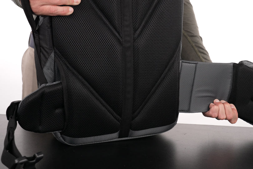 Discreet rifle backpack by Elite Survival Systems, showing the sleek, concealed design and adjustable straps for secure carry.