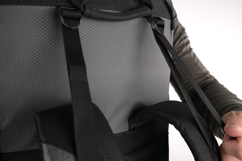 Elite Survival Systems Summit discreet rifle backpack with adjustable straps and multiple compartments for secure firearm storage.