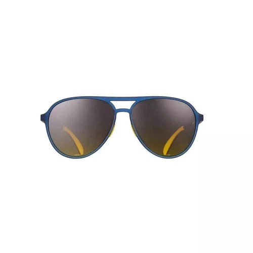 Rare Air Discs MACH G polarized sunglasses for frequent skymall shoppers, featuring sleek black frames and tinted lenses.