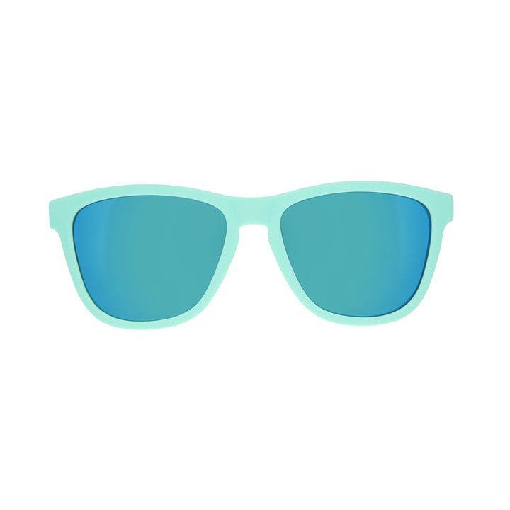 Rare Air Discs Zion Limited National Park OG polarized sunglasses with black frame and tinted lenses, front view showing design details.