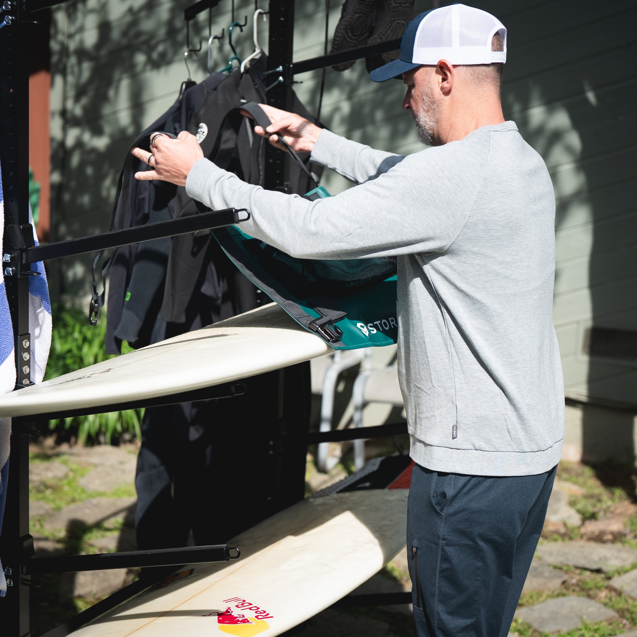G-Surf PRO | Holds 8 Boards and Gear | Indoor-Outdoor - OVERLANDERS Outfitter
