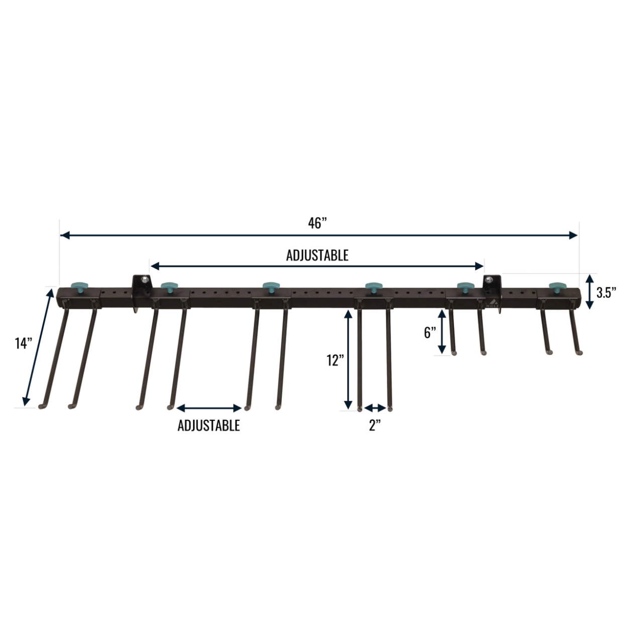 G-Tool | Adjustable Wall Storage System | Holds 300 lbs - OVERLANDERS Outfitter