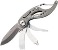 Gerber Curve Mini Tool in a sleek design, showcasing its compact size and multi-functional features for outdoor use.