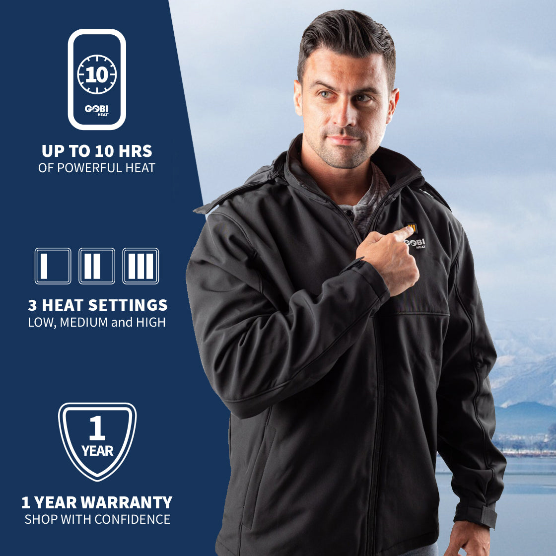 Sahara II Men's Heated Jacket - OVERLANDERS Outfitter