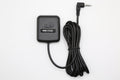 Rexing GPS logger for R4 dash cam, showcasing the compact device with labeled ports and buttons for easy use.