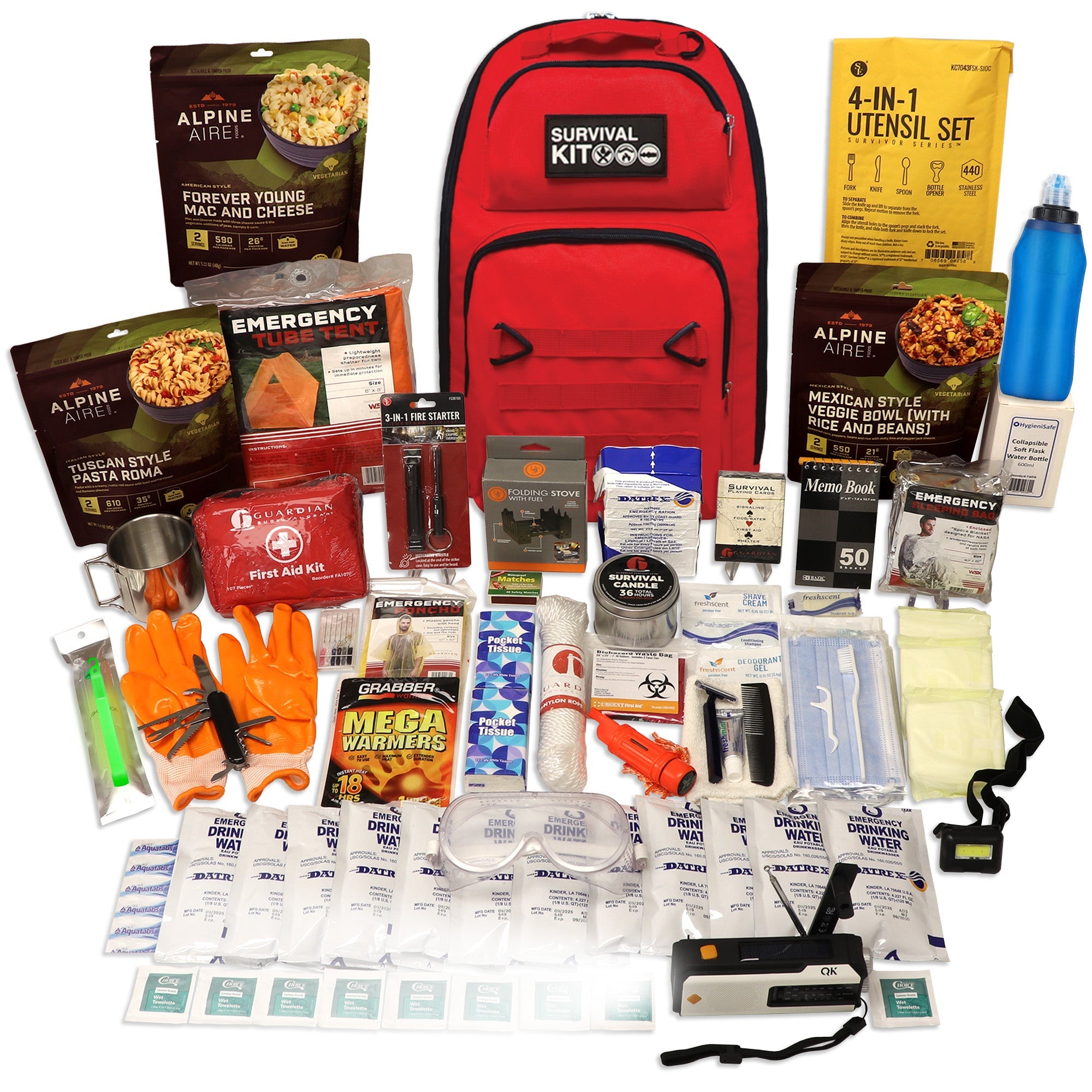 Extensively Prepared Emergency Kit - OVERLANDERS Outfitter
