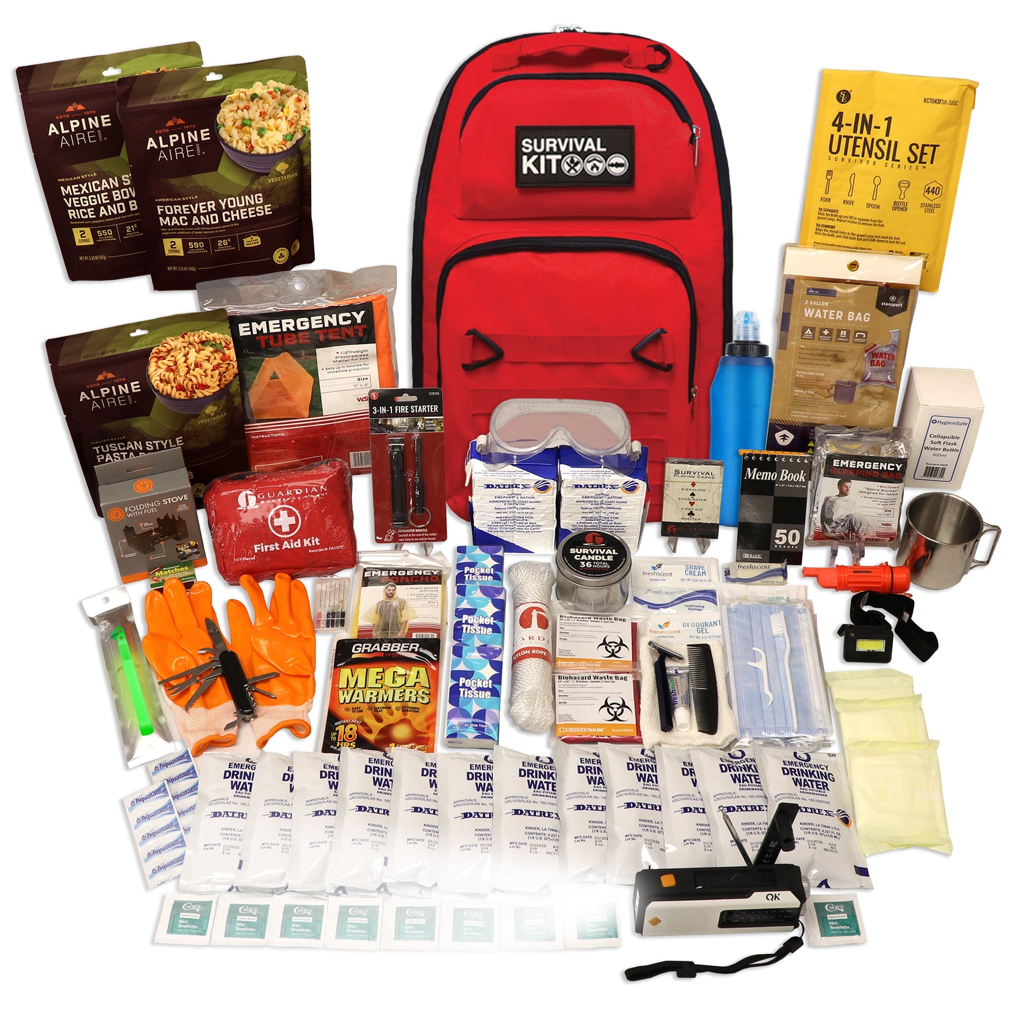 Extensively Prepared Emergency Kit - OVERLANDERS Outfitter