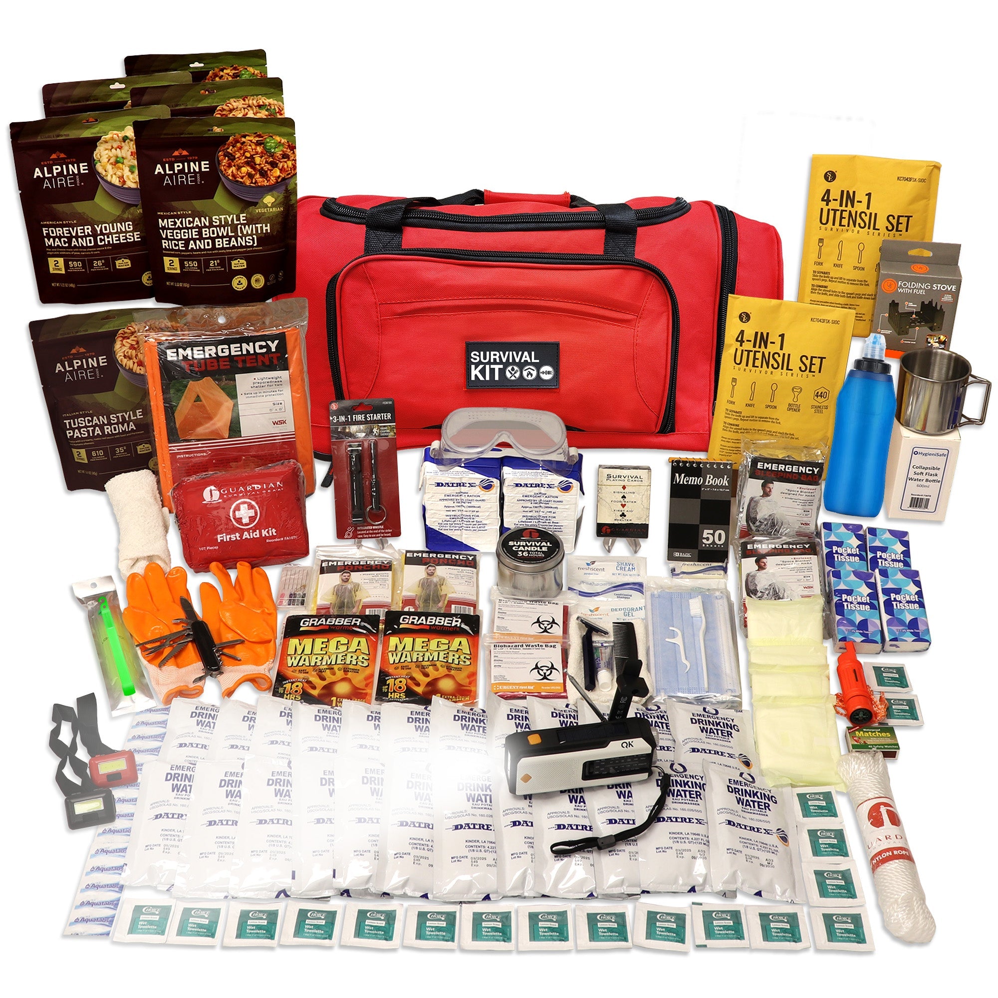 Extensively Prepared Emergency Kit - OVERLANDERS Outfitter