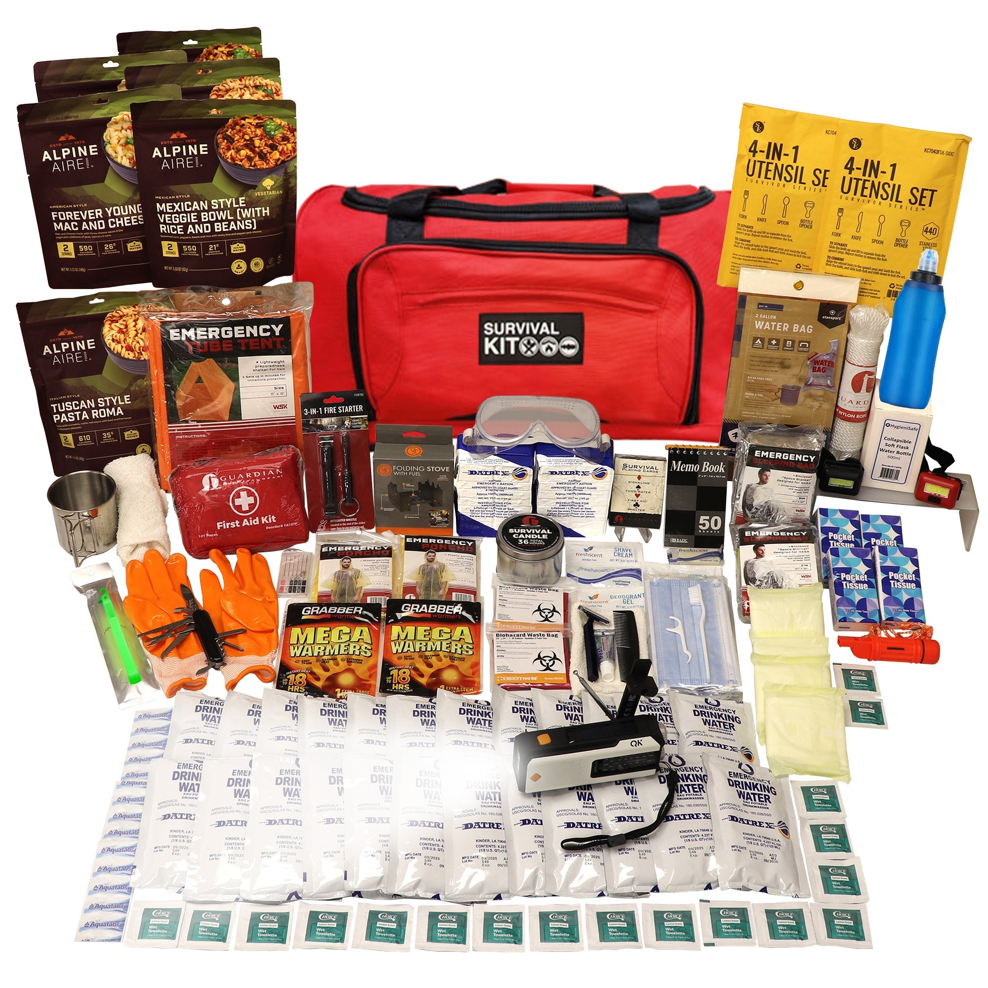 Extensively Prepared Emergency Kit - OVERLANDERS Outfitter