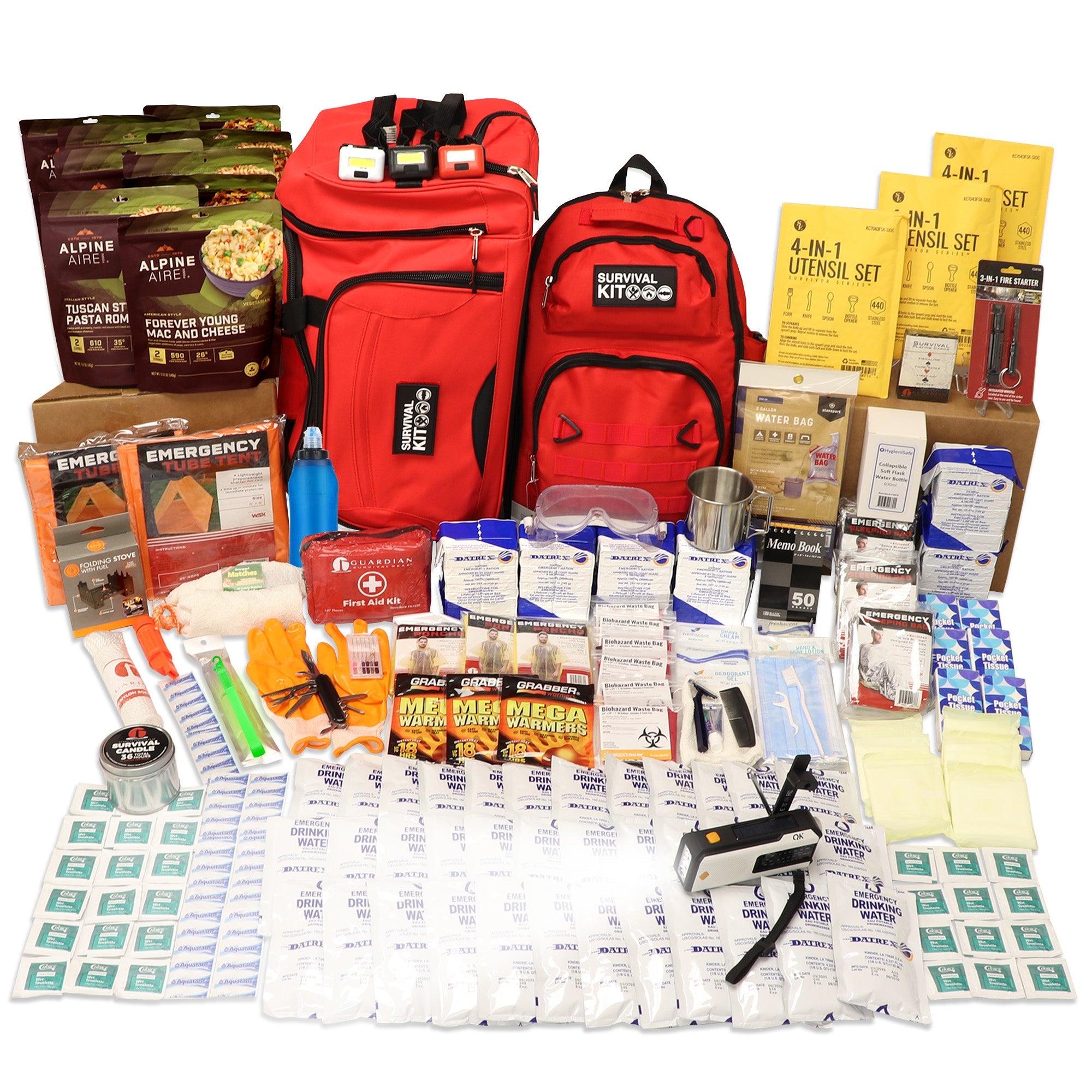 Extensively Prepared Emergency Kit - OVERLANDERS Outfitter