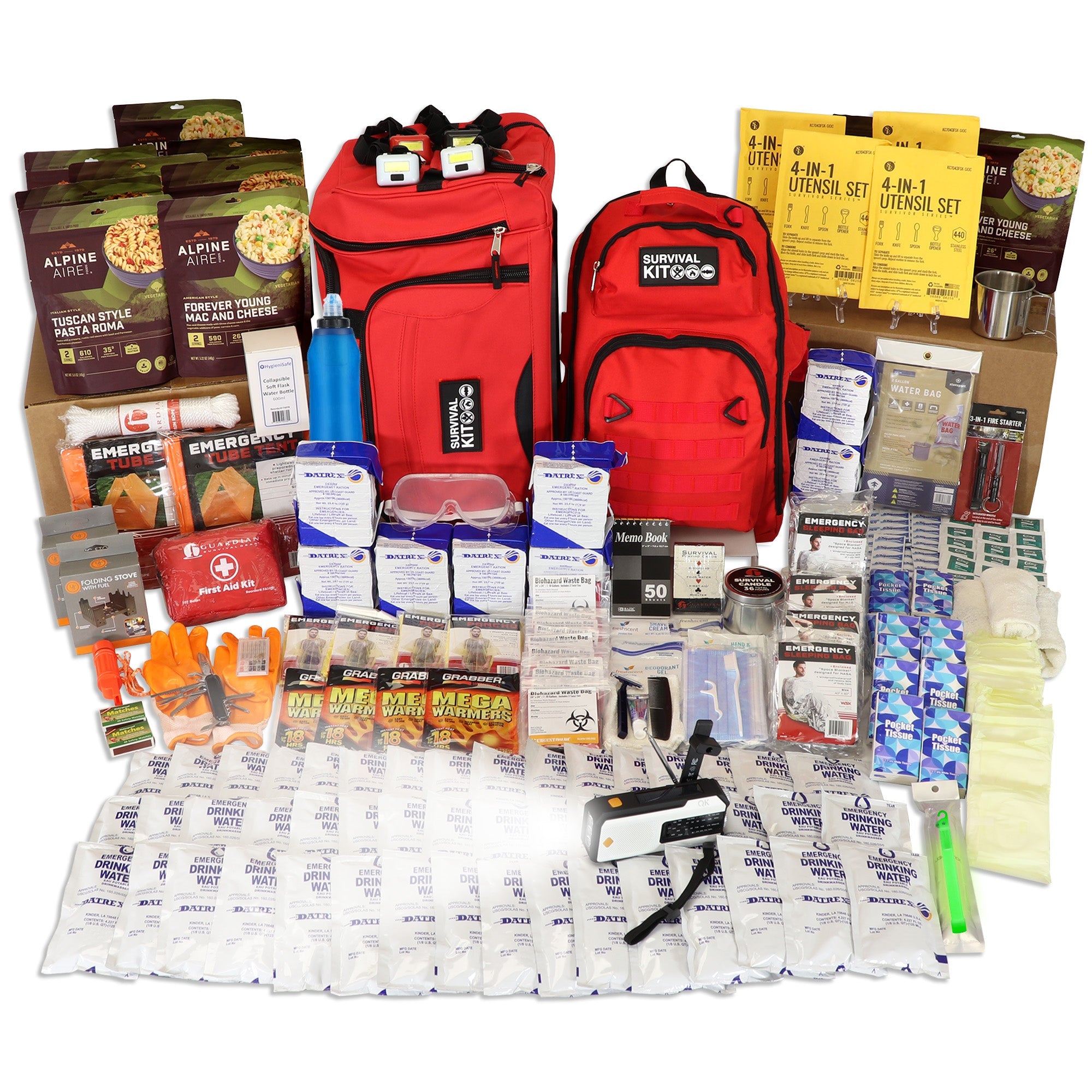 Extensively Prepared Emergency Kit - OVERLANDERS Outfitter