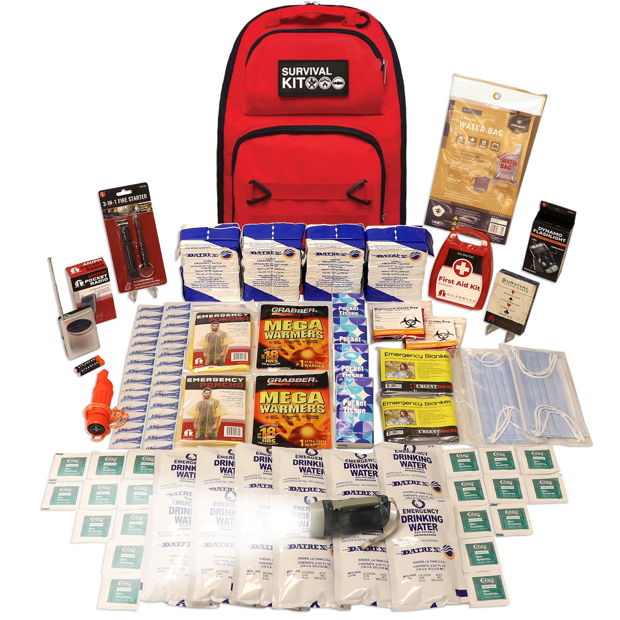 Prepared Survival Kit -  Emergency & Disaster Go Bag - OVERLANDERS Outfitter