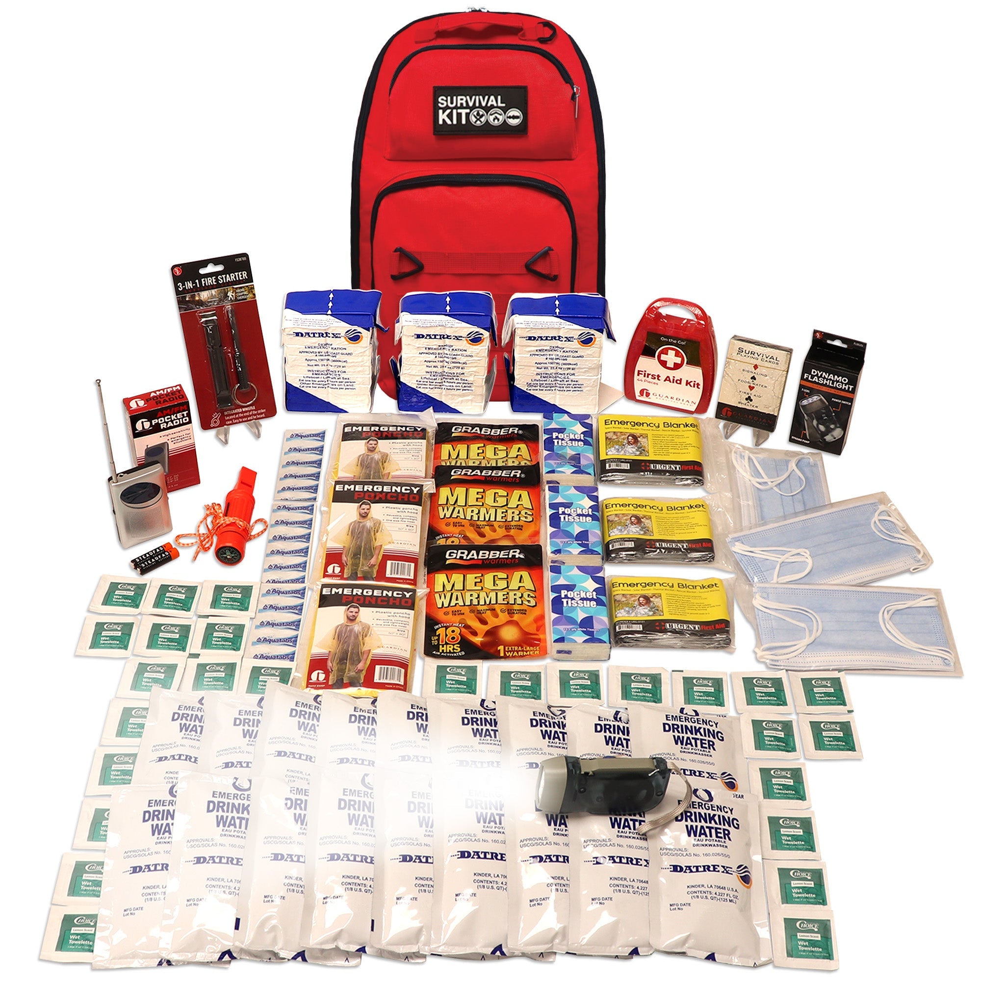 Prepared Survival Kit -  Emergency & Disaster Go Bag - OVERLANDERS Outfitter