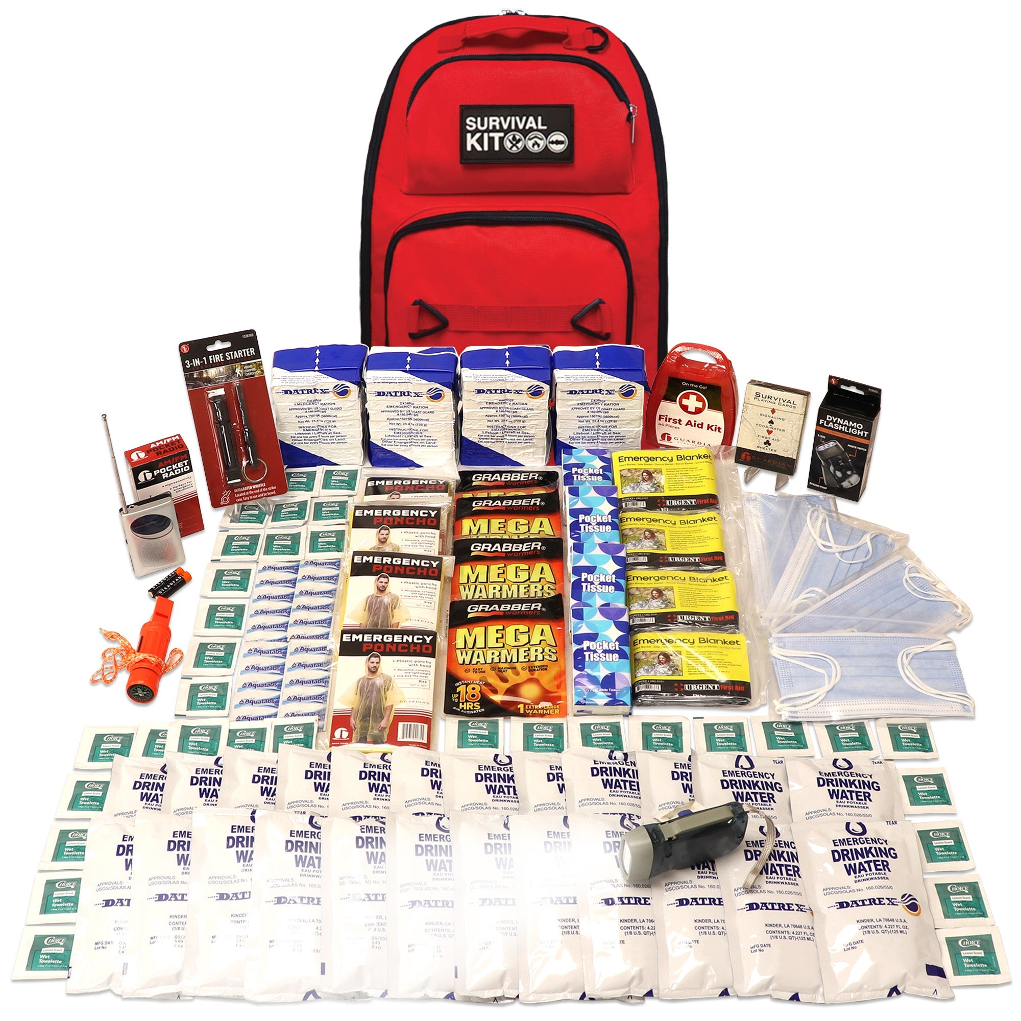 Prepared Survival Kit -  Emergency & Disaster Go Bag - OVERLANDERS Outfitter