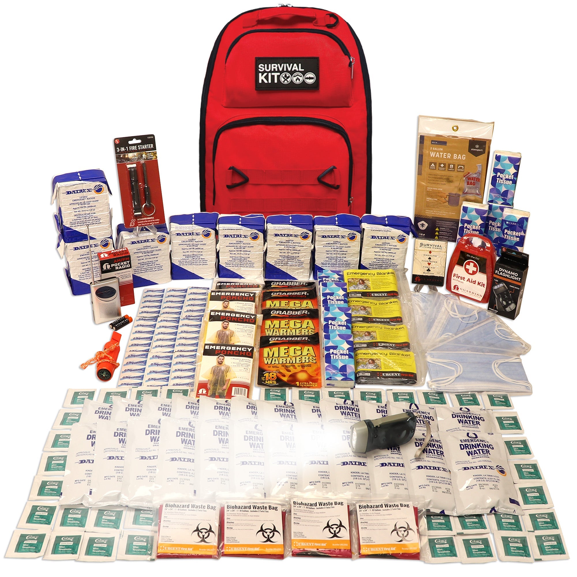 Prepared Survival Kit -  Emergency & Disaster Go Bag - OVERLANDERS Outfitter