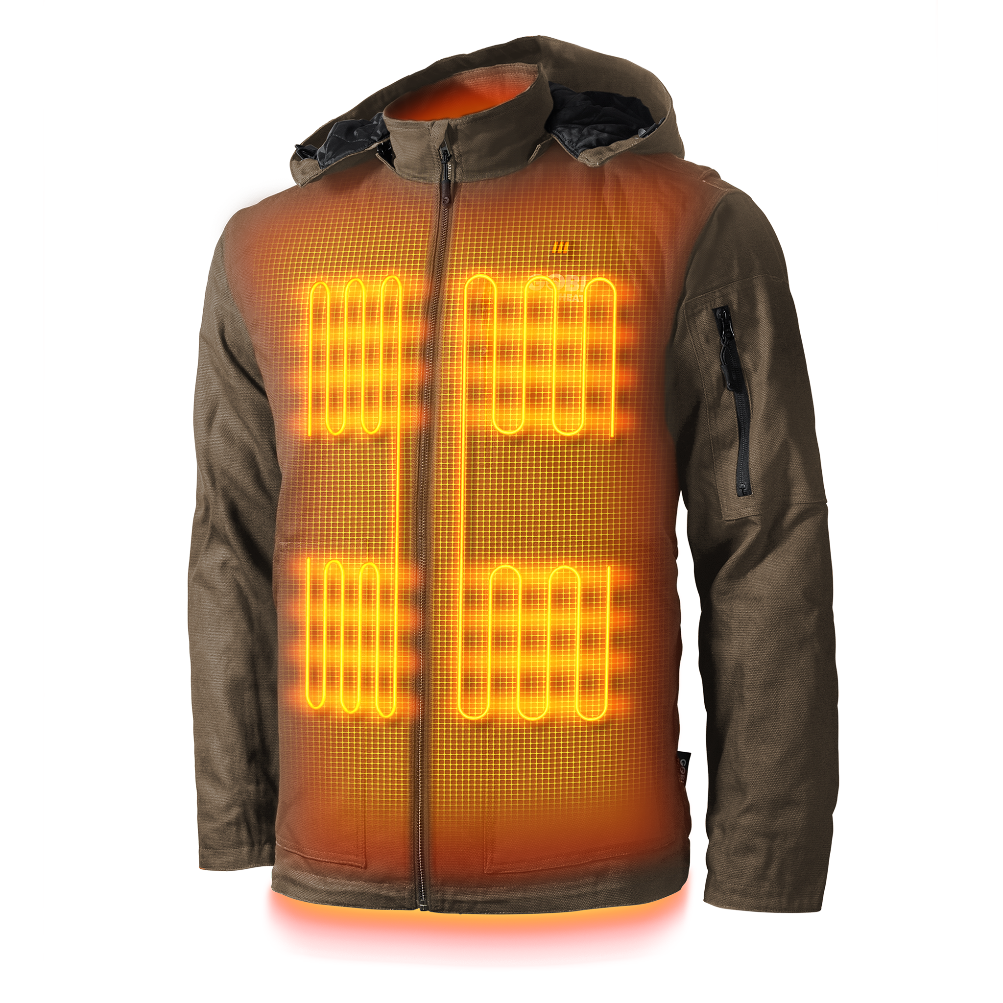 Grit Men's Heated Workwear Jacket - OVERLANDERS Outfitter