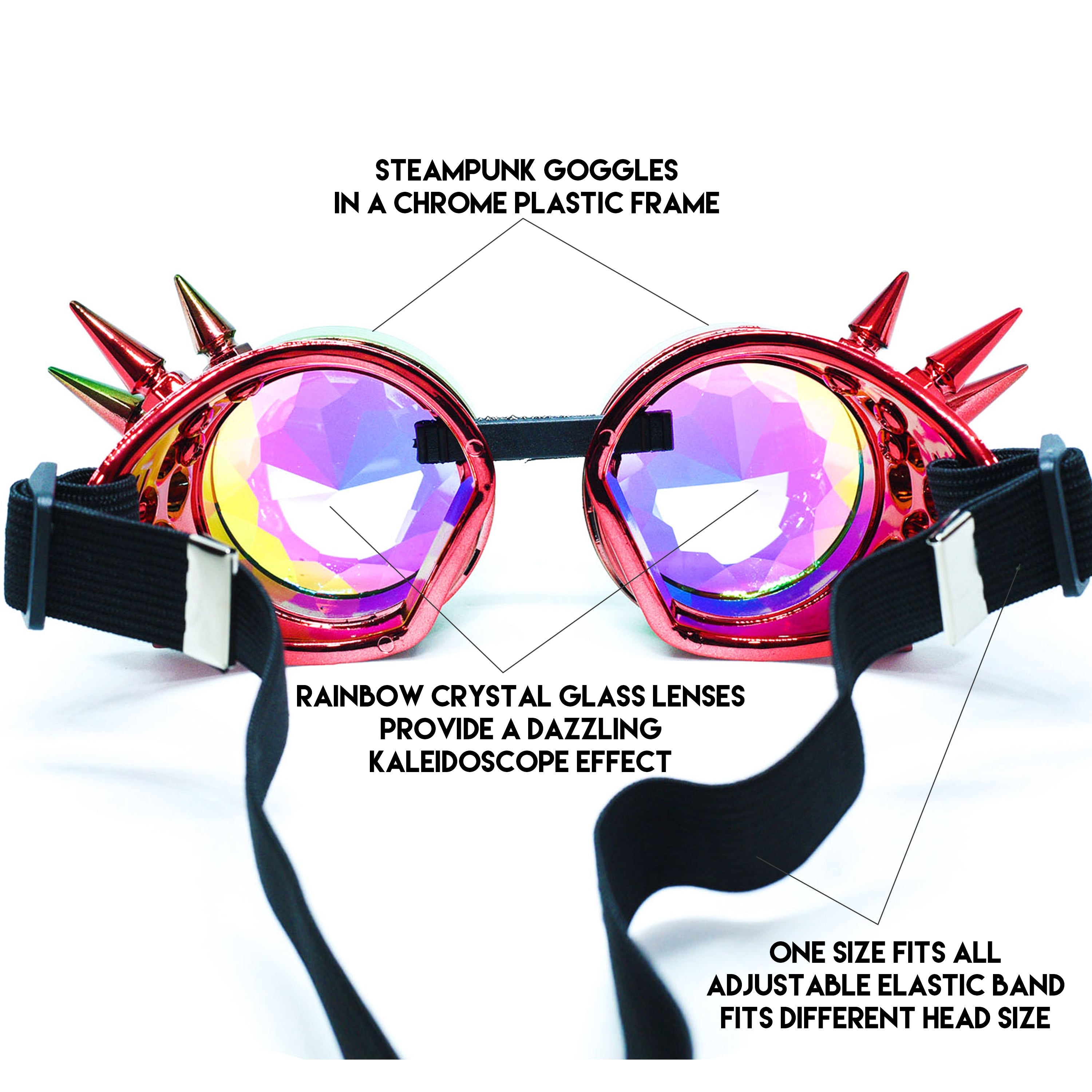 Steampunk Goggles and Kaleidoscope Glasses - OVERLANDERS Outfitter