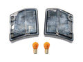 Smoked Front Turn Signal Lens Pair with Bulbs [Vanagon] - OVERLANDERS Outfitter