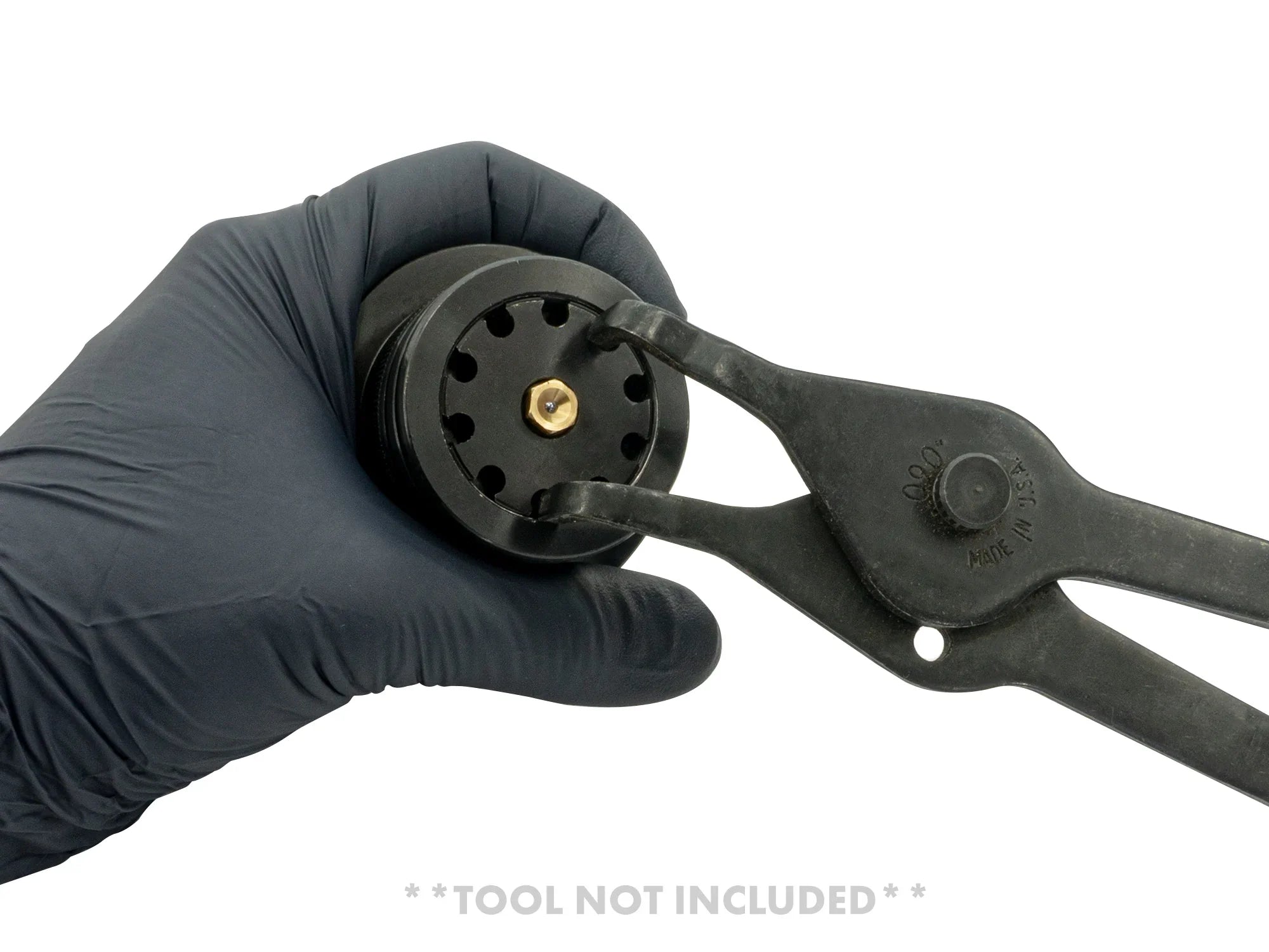 Heavy-duty adjustable lower ball joint for Bus and Vanagon by GoWesty, showing the durable metal component with adjustment features.