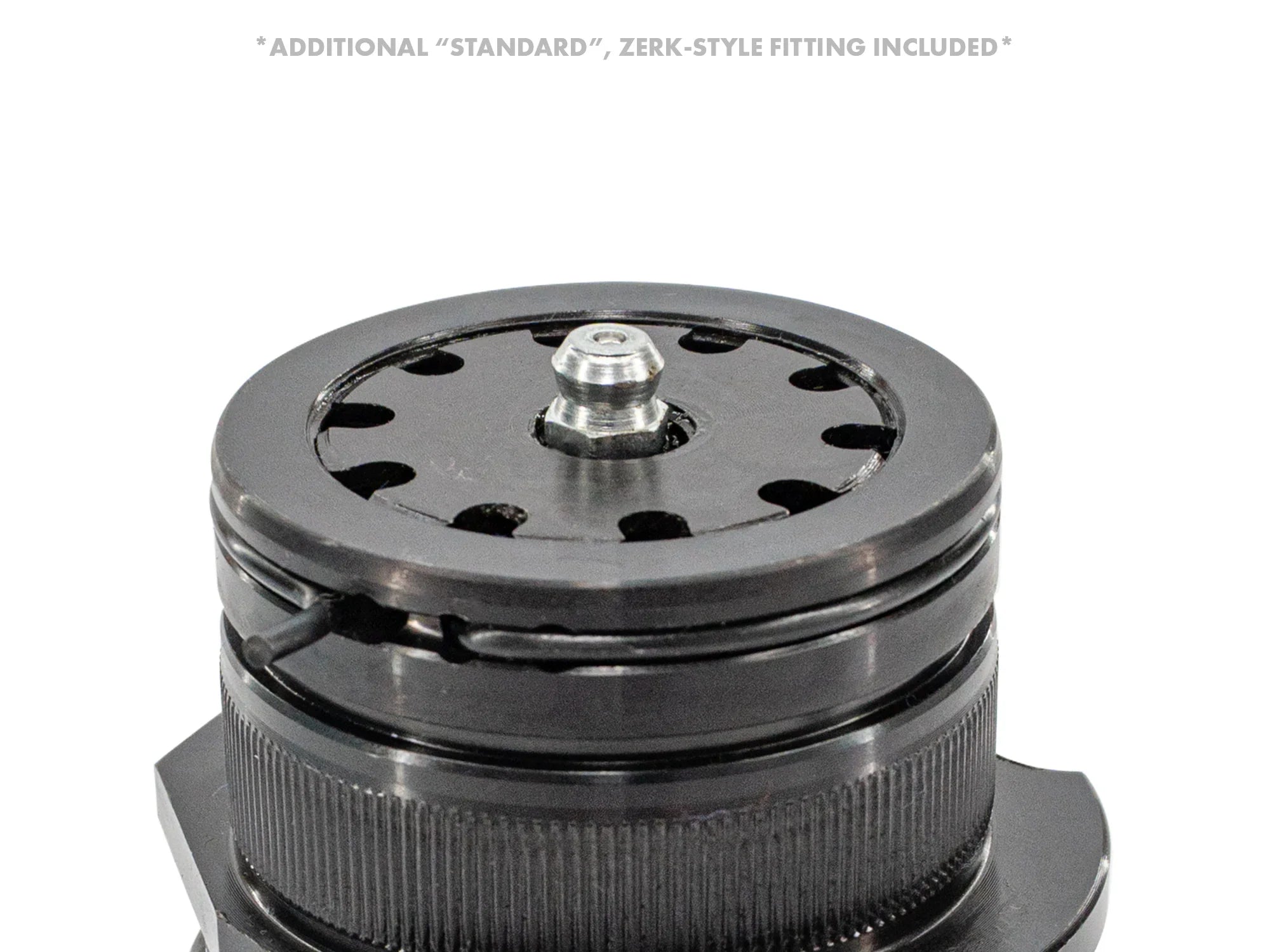 Heavy-duty adjustable lower ball joint for Bus/Vanagon by GoWesty, featuring zerk fitting for easy lubrication.