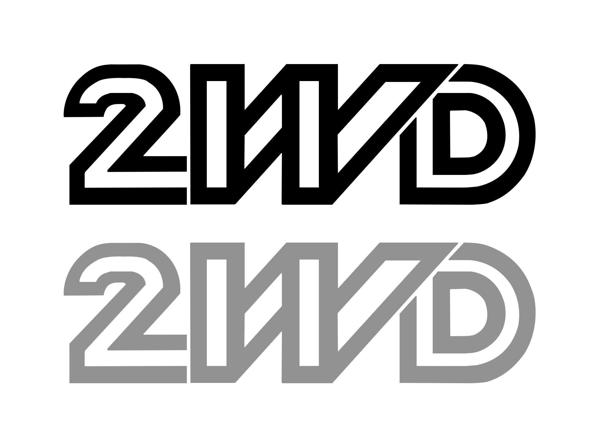 2WD Decal [Vanagon] - OVERLANDERS Outfitter