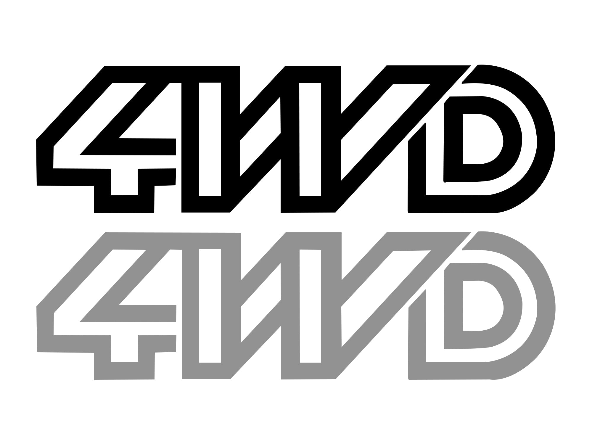 4WD Decal - OVERLANDERS Outfitter