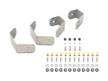 GoWesty Vanagon luggage rack bracket kit showing metal brackets and mounting hardware on a white background.