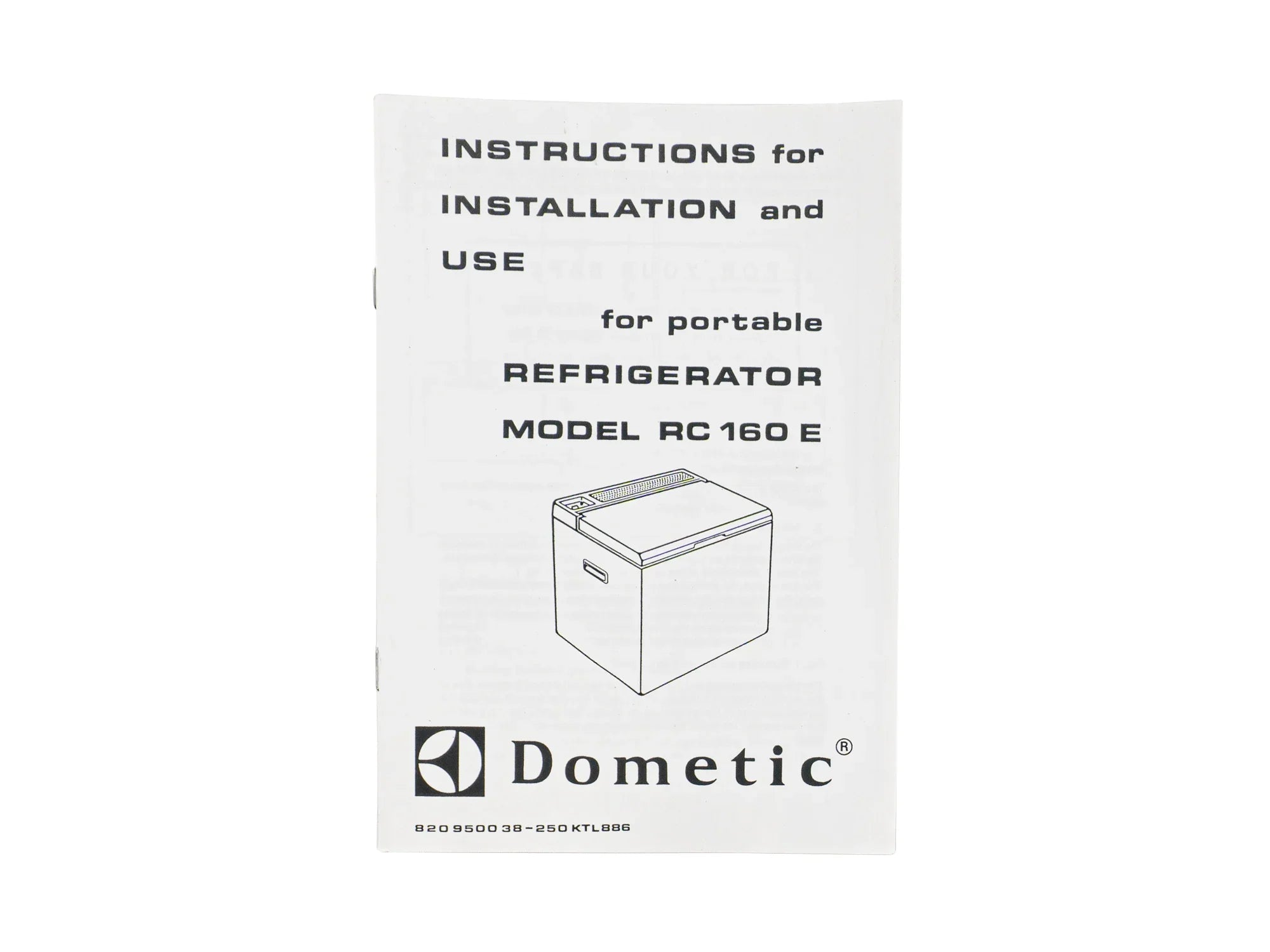 Dometic RC160E Refrigerator Manual
