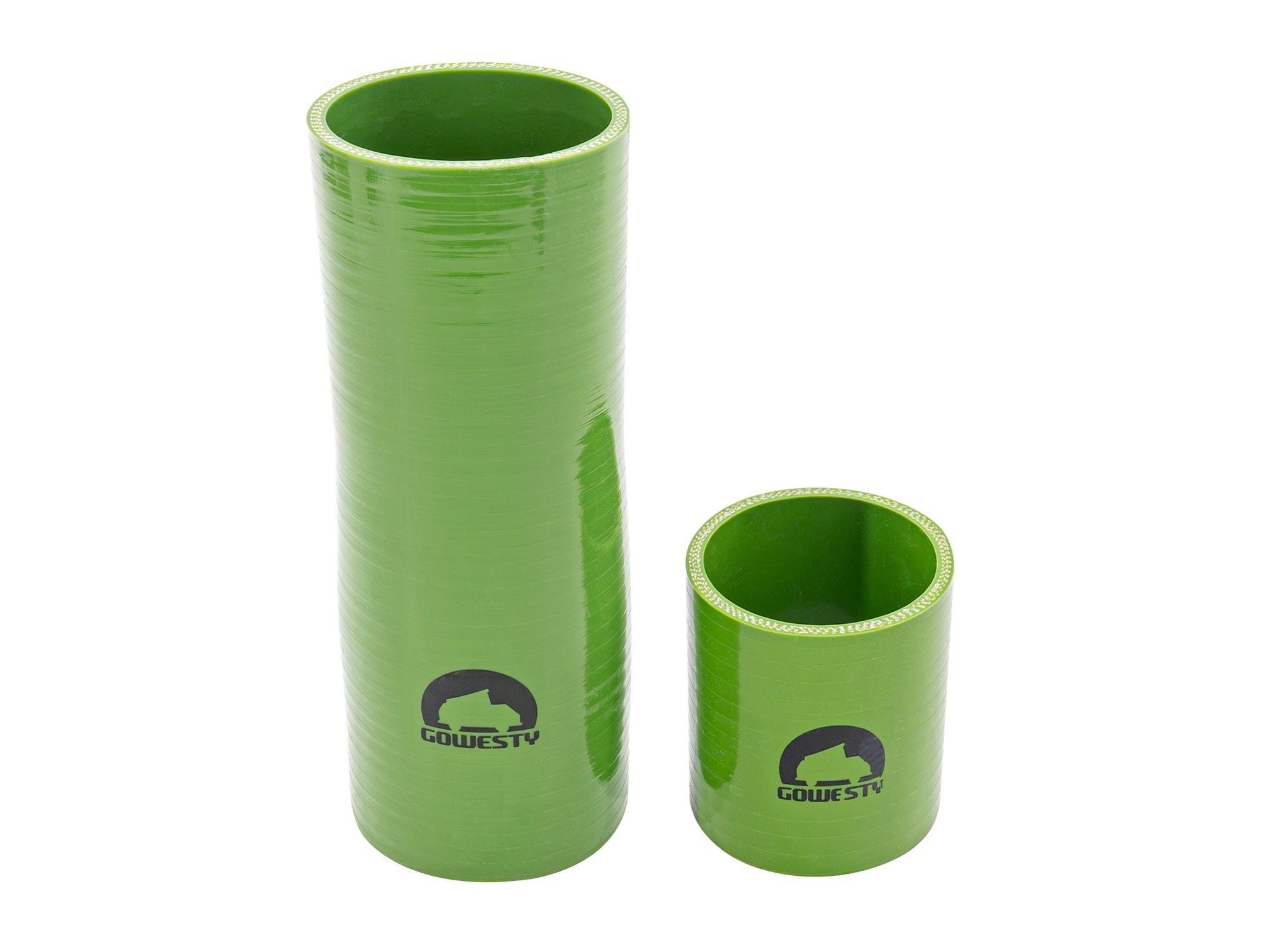 GoWesty Air Intake Hose for Late Vanagon 2WD and Syncro, mechanical part shown in black with flexible tubing design.