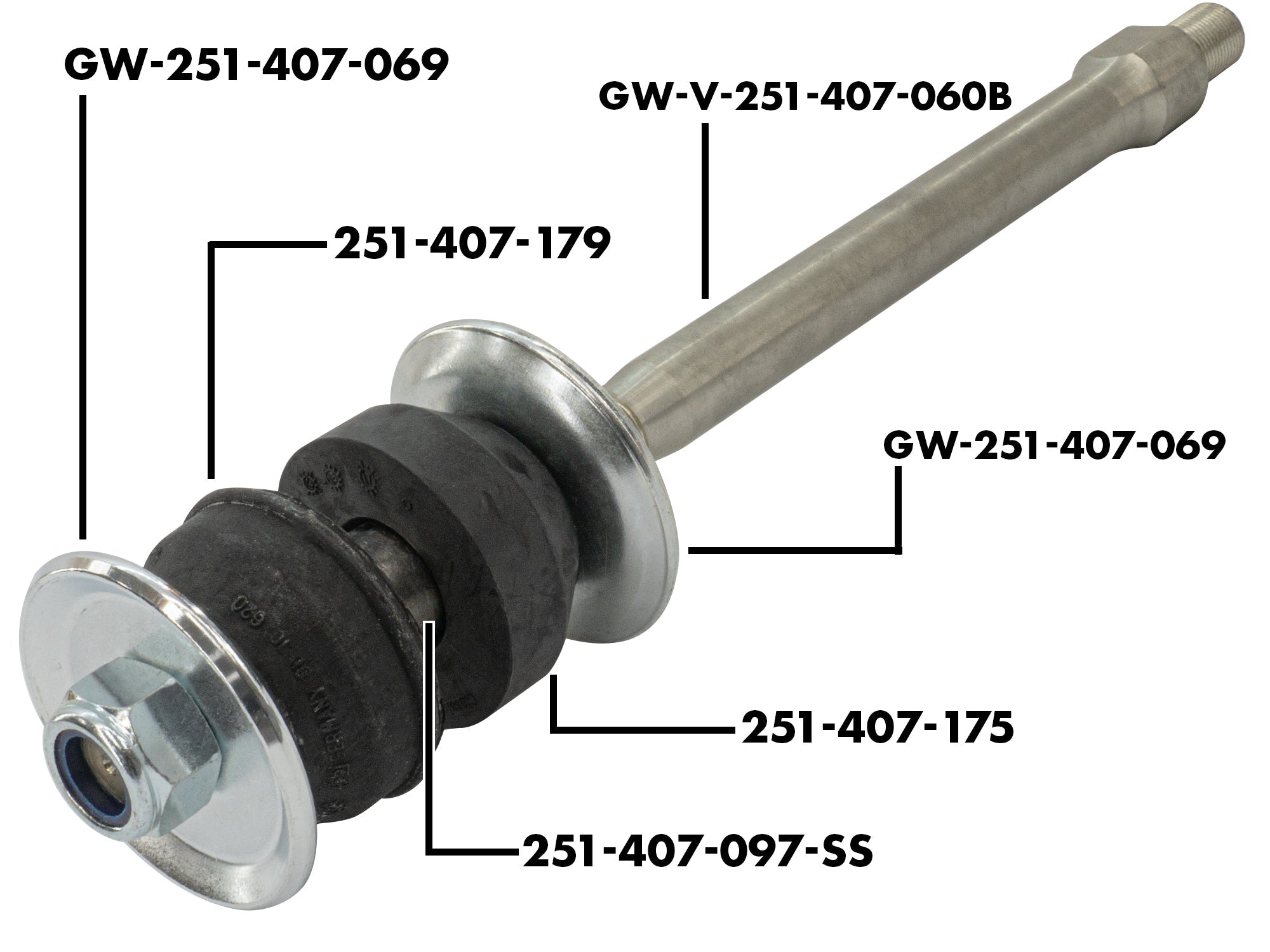 Radius Rod Assembly [Syncro] - OVERLANDERS Outfitter