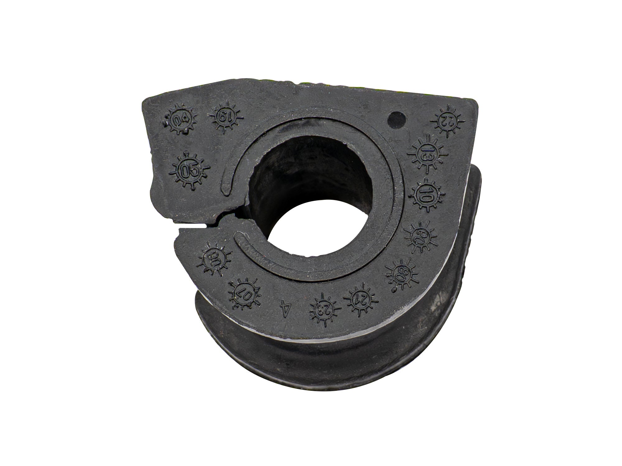 GoWesty Vanagon front sway bar bushing bundle with multiple bushings and hardware for vehicle suspension.