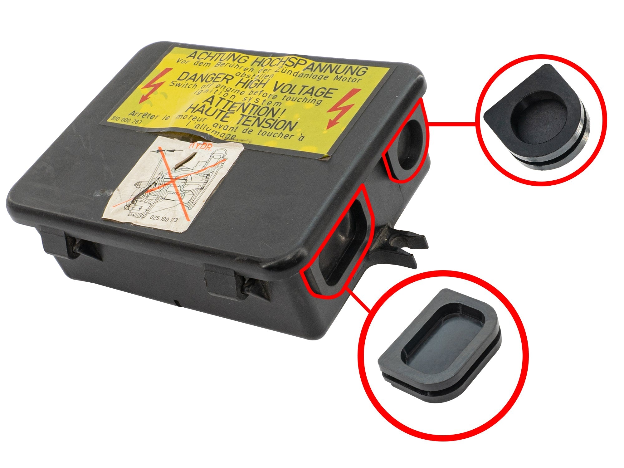 Grommet Set (Junction & Relay Boxes) [Vanagon] - OVERLANDERS Outfitter