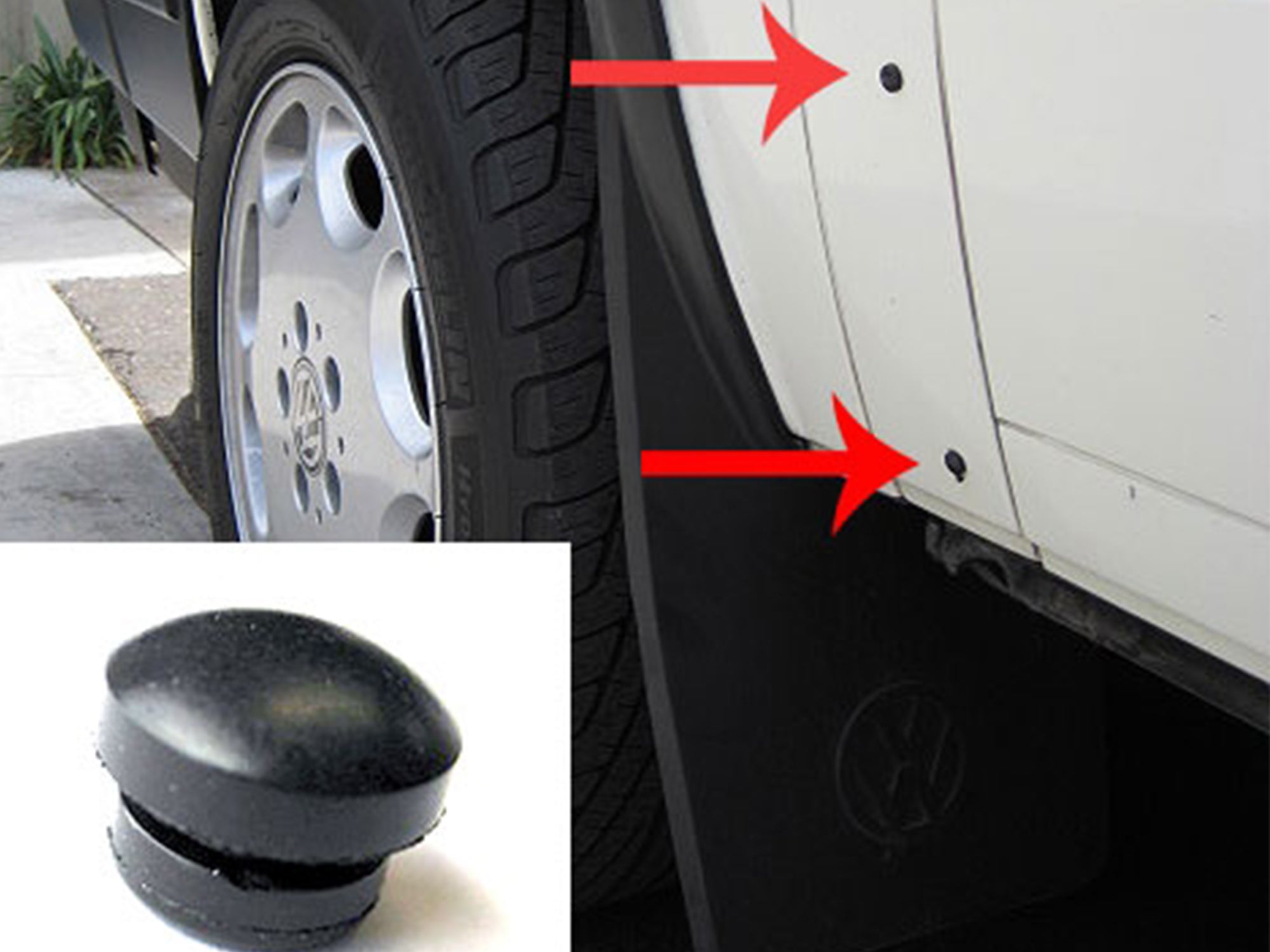 6mm Bore - Rubber Grommet, Black - OVERLANDERS Outfitter