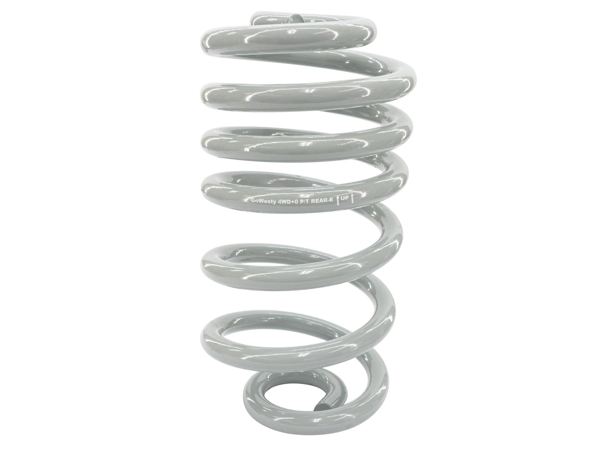 GoWesty Fox Shock and Spring Bundle for rear Syncro vehicles, featuring a durable shock absorber and coil spring for 4WD off-road stability.