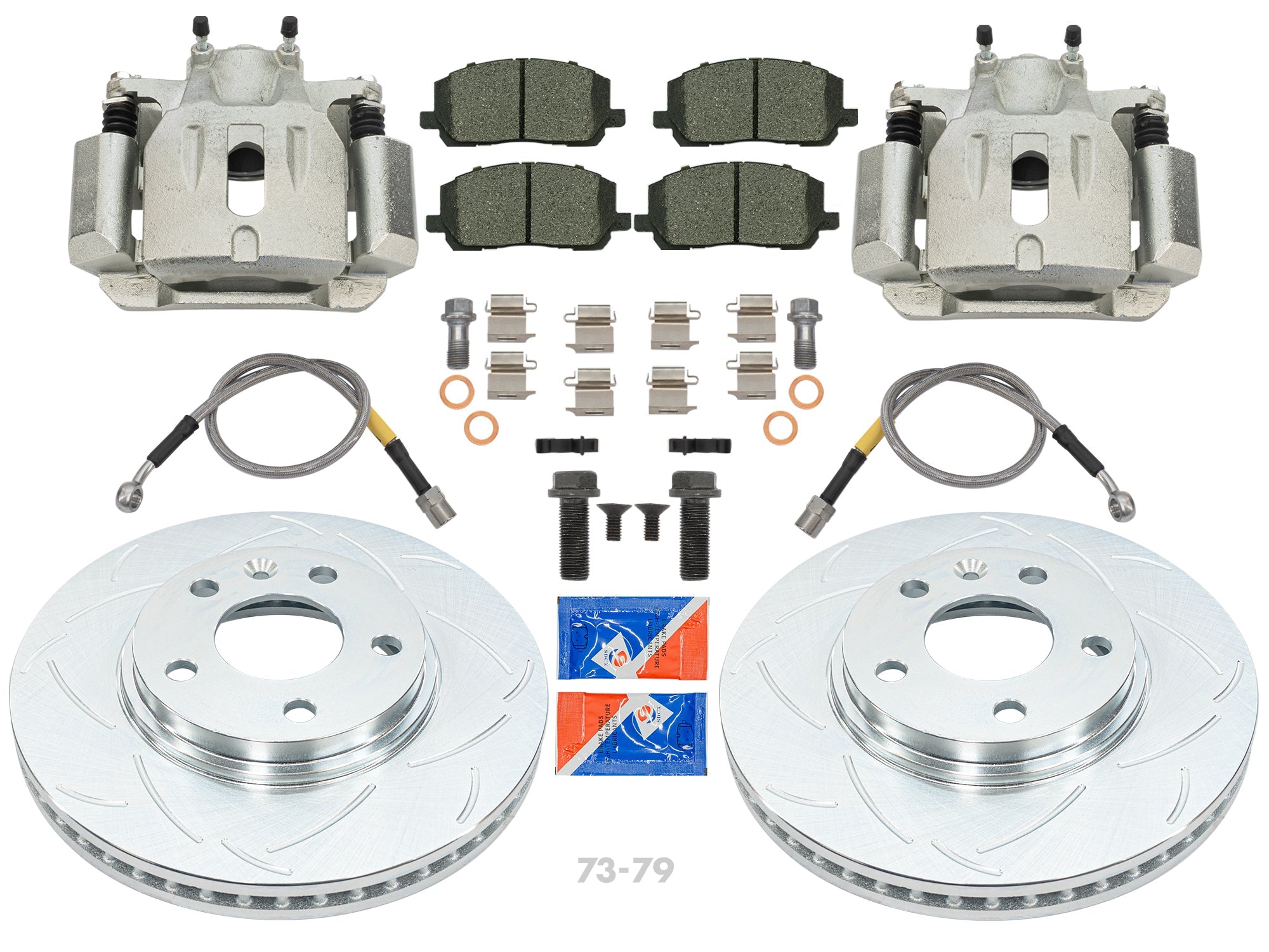 GoWesty Bigger Brakes (Front) [Late Bus & Early Vanagon] - OVERLANDERS Outfitter